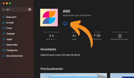 Instalación de la App en macOS - Paso 3