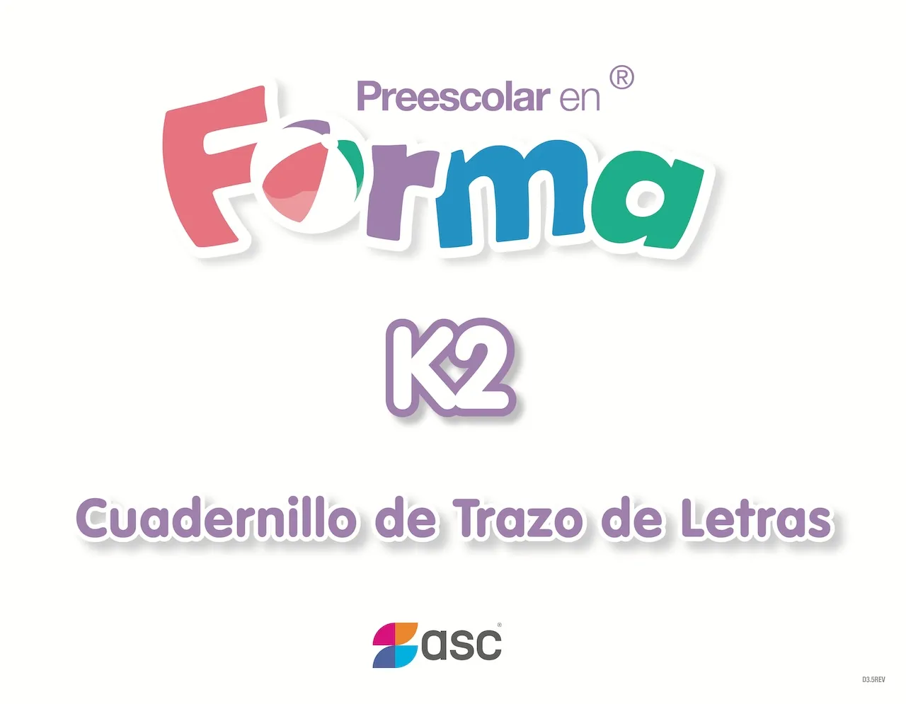 Cuadernillo de Trazo de Letras K2