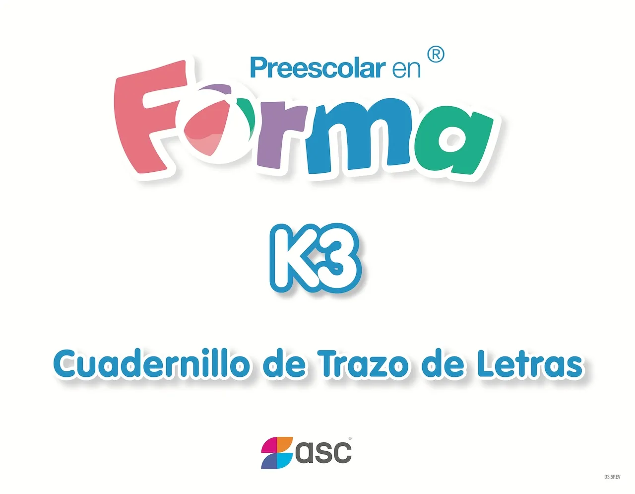 Cuadernillo de Trazo de Letras K3