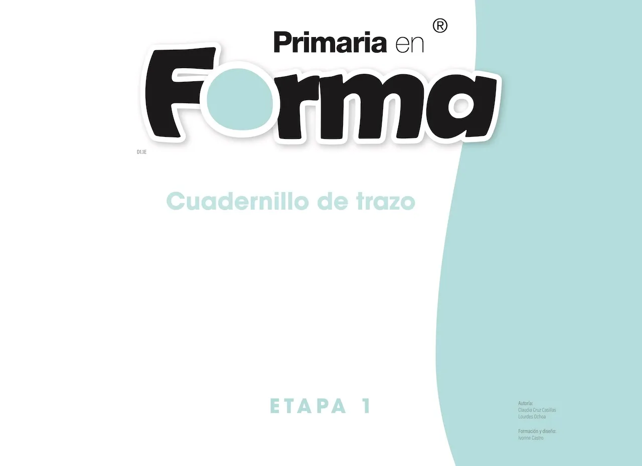 Cuadernillo de trazo Etapa 1